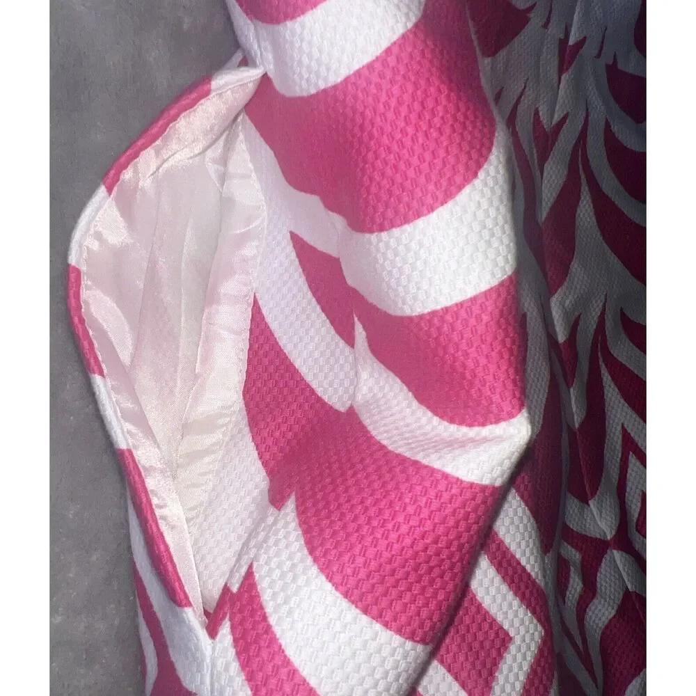 Talbots NWT Womens 14 Fit & Flare Cotton Knit Shell Poly Lined Pockets $169 MSRP - Picture 10 of 15
